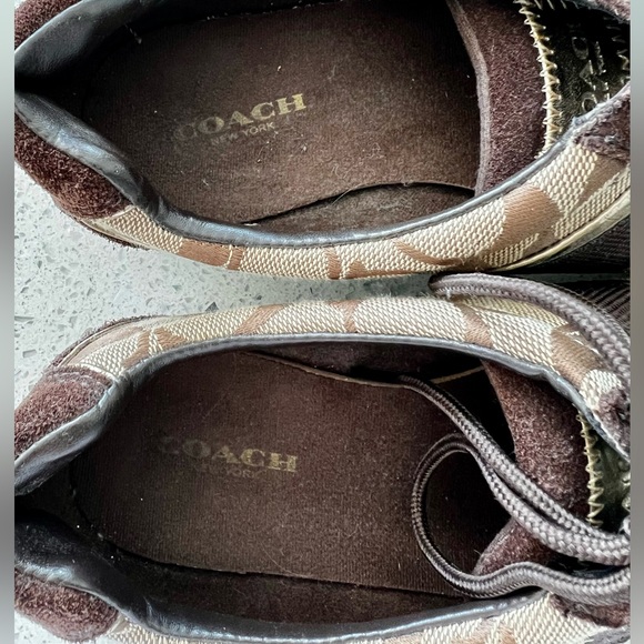 Coach Signature Tennis Shoes - Picture 9 of 9